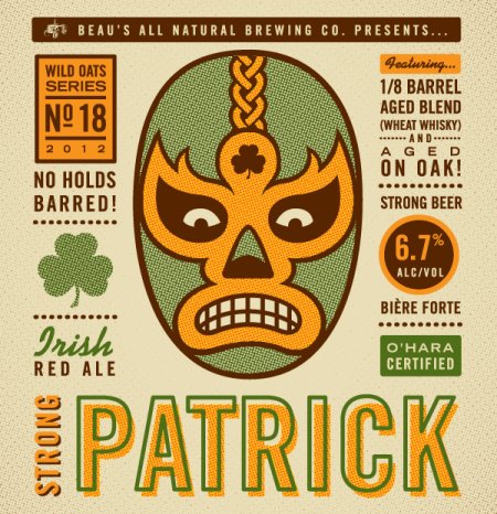 Beau’s Strong Patrick Irish Red Ale Coming Next Week