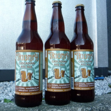 Coal Harbour Releases Triumph Rye Ale as First Bottled Beer