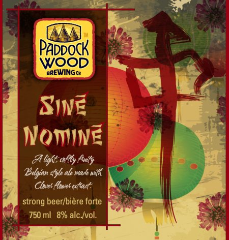 Paddock Wood Releases Limited Edition Sine Nomine Ale