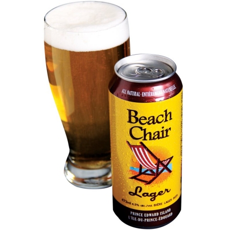 PEI Brewing Beach Chair Lager Coming Soon
