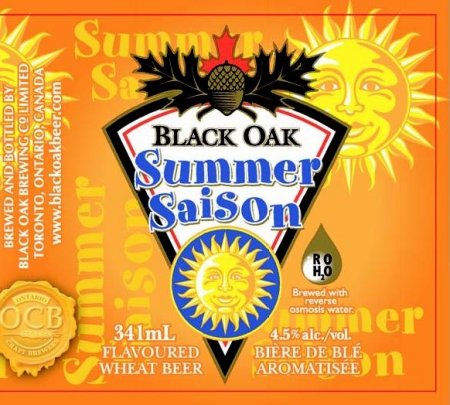 Black Oak Summer Saison Returning Next Week