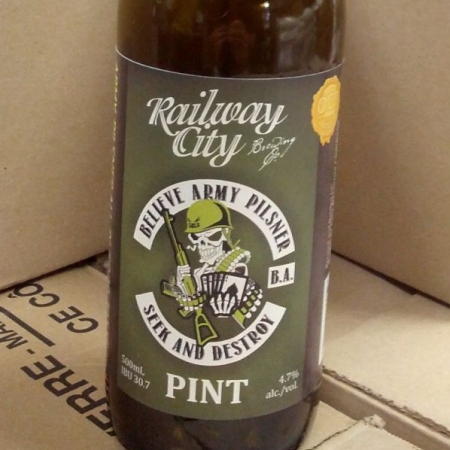 Railway City Believe Army Pilsner Released to Raise Money for ALS Research