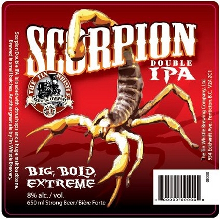 Tin Whistle Releases Scorpion Double IPA