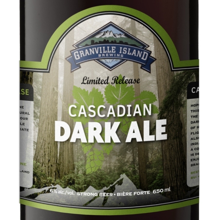 Granville Island Cascadian Dark Ale Now Available
