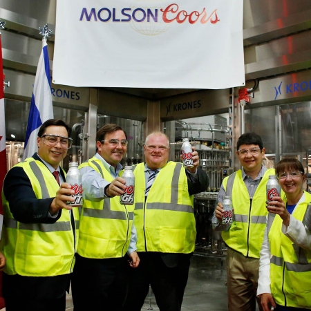 Molson Coors Launches New $13.5 Million Packaging Line at Toronto Plant