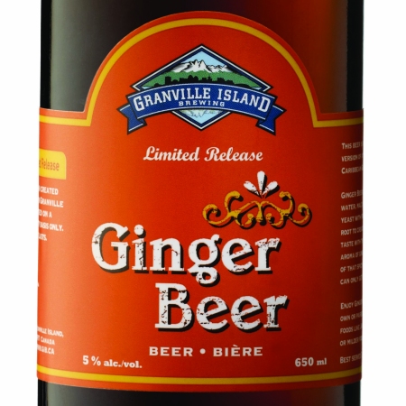 Granville Island Ginger Beer Back on Shelves for Late Summer