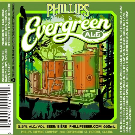 Phillips Draws Inspiration from BC’s Brewing History for Evergreen Ale