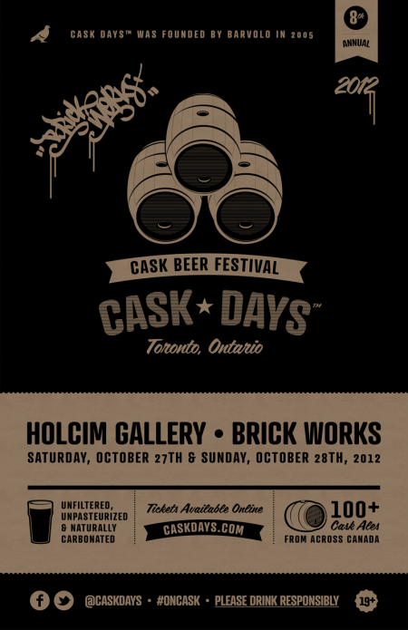 Tickets for Cask Days 2012 On Sale Today