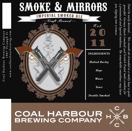 Coal Harbour Releases Smoke & Mirrors Imperial Smoked Ale