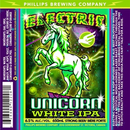 Phillips Releases Electric Unicorn White IPA