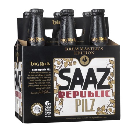 Big Rock Promotes SAAZ Republic Pilz to Year-Round Availability