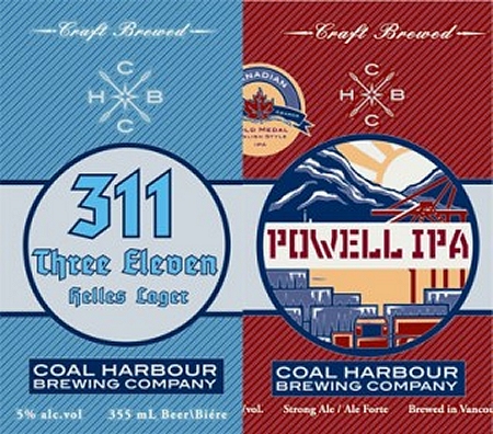 Coal Harbour 311 Lager and Powell IPA Coming Soon in Cans