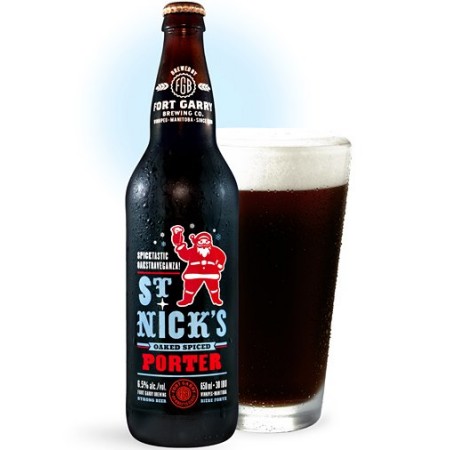 Fort Garry St. Nick’s Oaked Spiced Porter Now Available