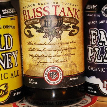Nelson Brewing Launches BlissTank Stout & Announces Changes for 2013