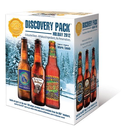 Ontario Craft Brewers Announce Holiday 2012 Discovery Pack