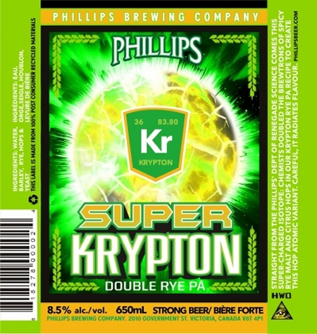 Phillips Releases Super Krypton Double Rye PA