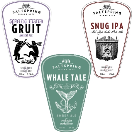 Three New Beers Available From Salt Spring Island Ales