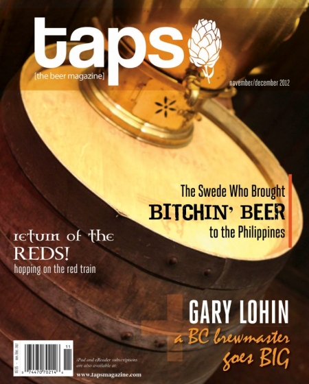 TAPS Magazine November/December 2012 Issue Now Available