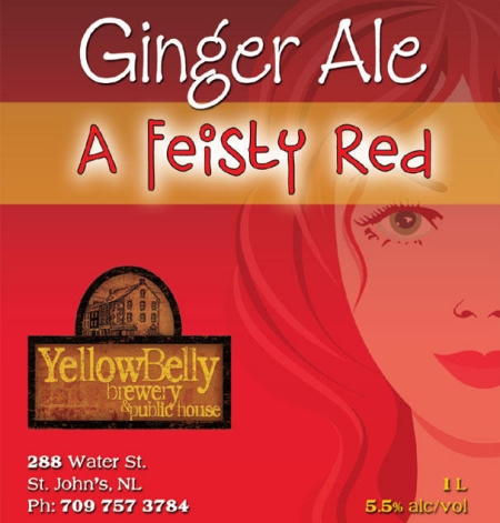 YellowBelly Releases Ginger Ale: A Feisty Red as Latest Seasonal
