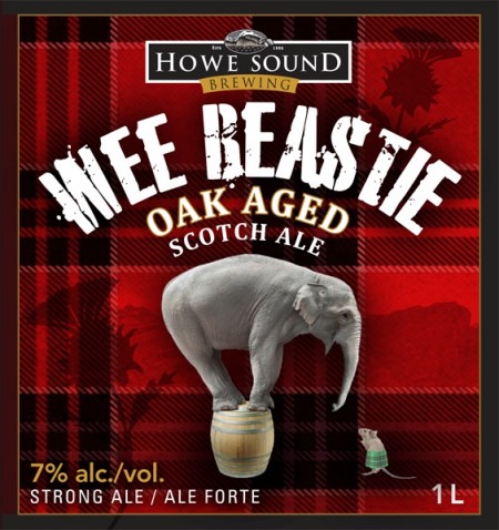Howe Sound Wee Beastie Oak Aged Scotch Ale Coming Next Week