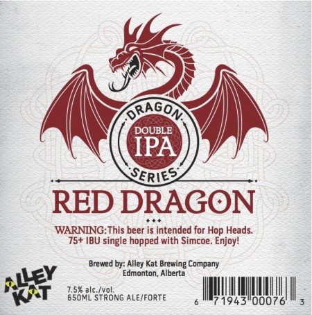 Alley Kat Releases Second Edition of Red Dragon Double IPA
