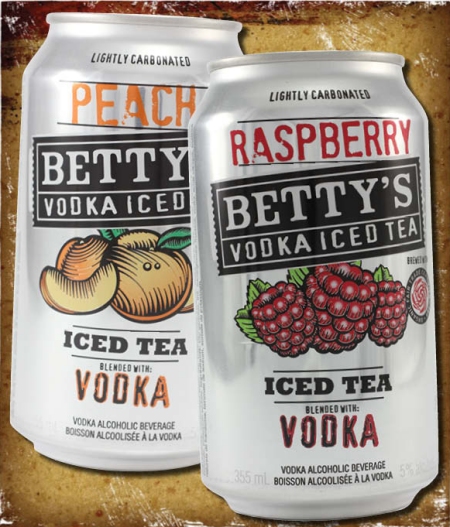 Central City Launches Betty’s Vodka Iced Tea