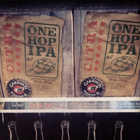 Garrison Continues One Hop IPA Series With Citra Edition