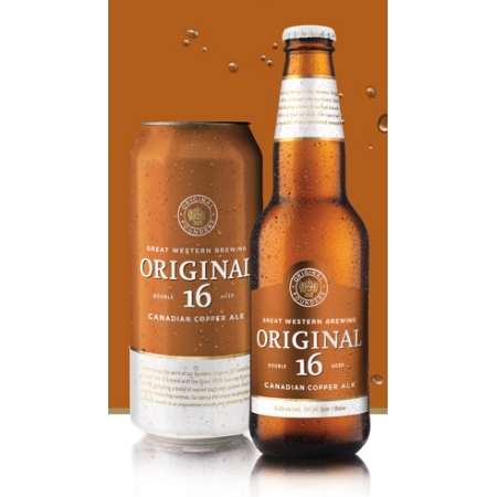 Great Western Original 16 Canadian Copper Ale Now Available