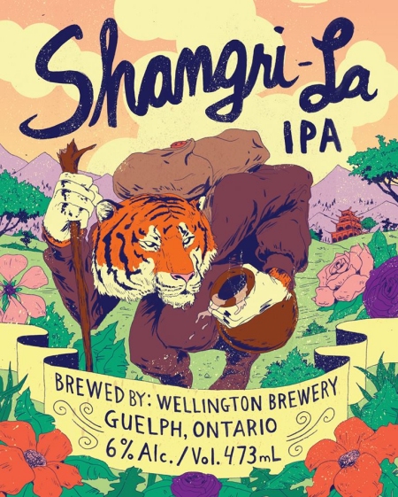 Wellington Releasing Shangri-La IPA as Newest Welly One-Off