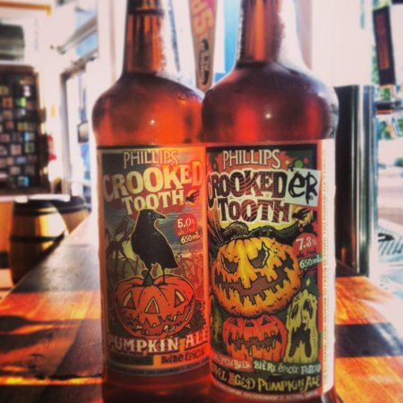 Phillips Brings Back Crooked Tooth Pumpkin Ale, Debuts Barrel-Aged Variation