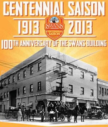 Swans to Commemorate 100th Birthday of Building With Centennial Saison