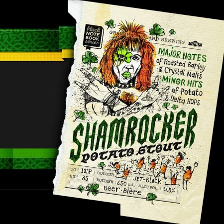 Granville Island Black Note Book Series Continues With Shamrocker Potato Stout