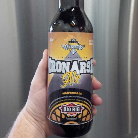 Big Rig Releases 2nd Annual Iron Arse Ale in Support of Ride For Dad