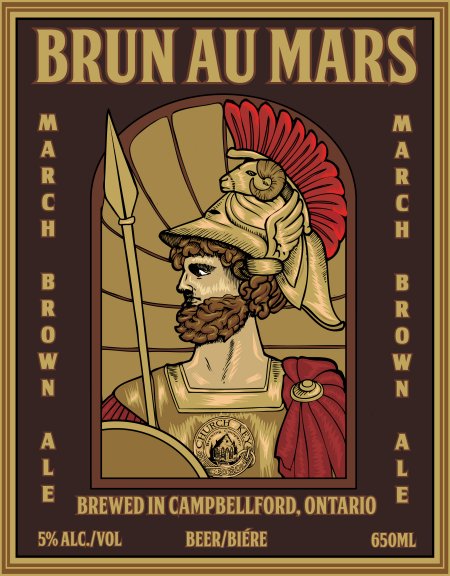 Church Key Announces Release of Brun au Mars Brown Ale