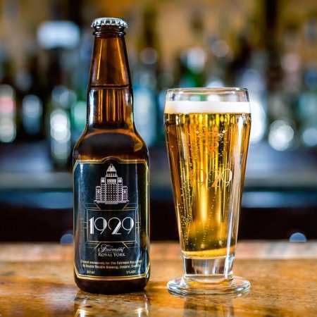 Double Trouble Brewing and Fairmont Royal York Hotel Partner on 1929 Cream Ale