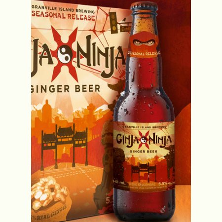 Granville Island Ginja Ninja Ginger Beer Returns