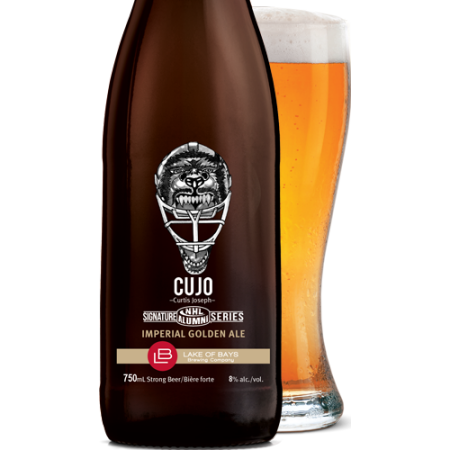 Lake of Bays NHL Alumni Signature Series Continues with Cujo Imperial Golden Ale