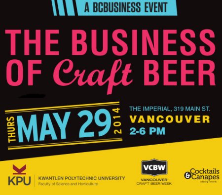 BC Business Magazine Presenting “The Business of Craft Beer” Networking Event