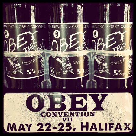 Garrison OBEY This Brew Released for OBEY Convention Music & Art Festival