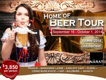 NĀRAT Travel Announces “Home of Beer” Oktoberfest Tour