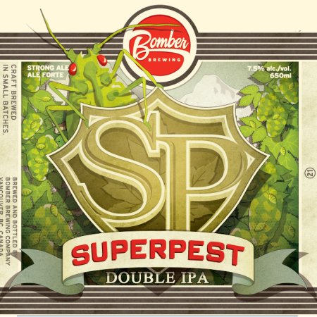 Bomber Brewing Releases Superpest Double IPA