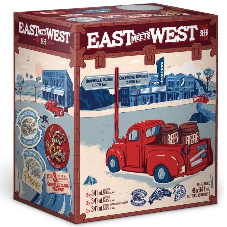 Creemore Springs & Granville Island Release East Meets West Mixed Pack