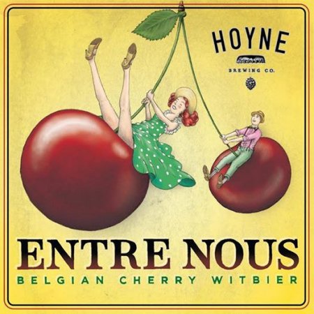 Hoyne Entre Nous Belgian Cherry Witbier Now Available