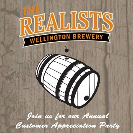 Wellington Brewery Announces Details & Limited Edition Beers for 2014 Realist Party