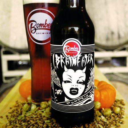 Bomber Brewing Prepping for Hallowe’en with I, Braineater Pumpkin Ale