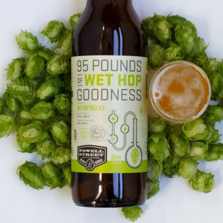 Powell Street 95 Pounds of Wet Hop Goodness Now Available