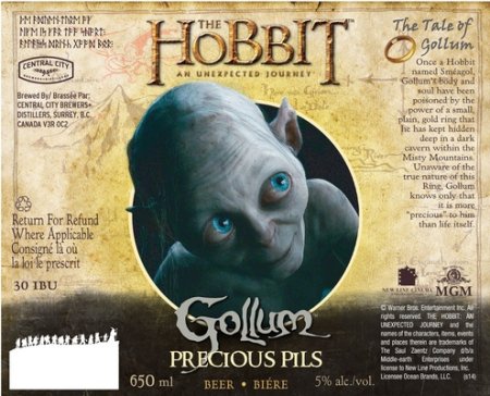 Central City Acquires Canadian License for The Hobbit Trilogy Beer Series