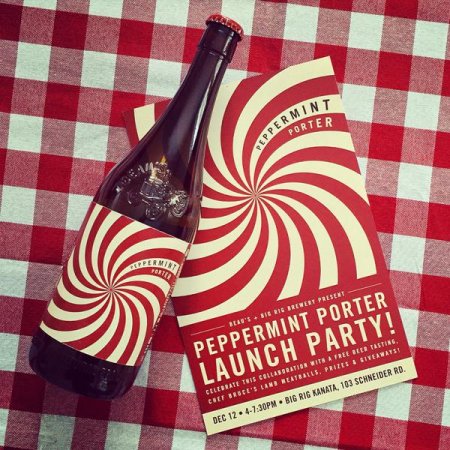 Beau’s & Big Rig Release Collaborative Peppermint Porter