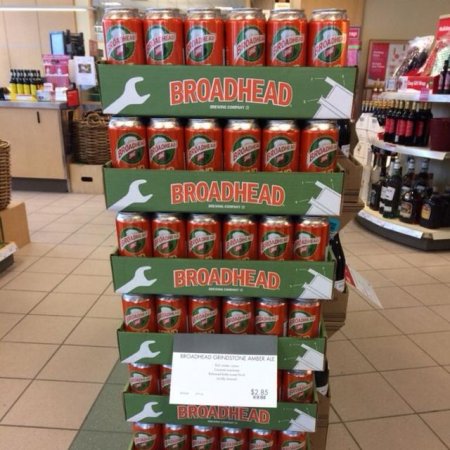 Broadhead Grindstone Amber Now Available at LCBO