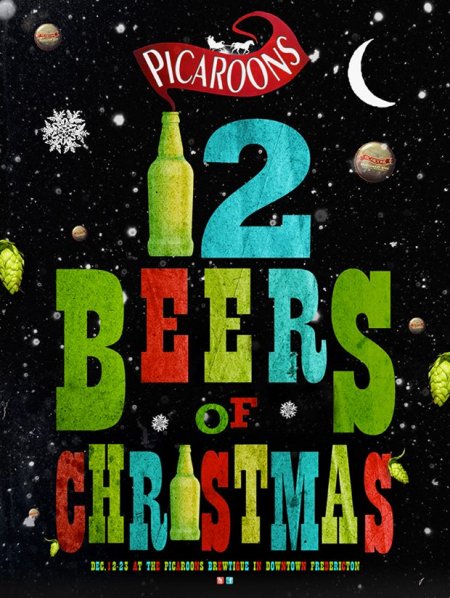 Picaroons 12 Beers of Christmas Series for 2014 Kicking Off Tomorrow